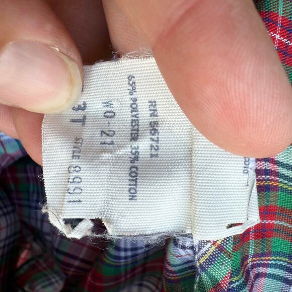 vintage 80s toddler boy 3T clown 2 piece overall romper set - Picture 4 of 6